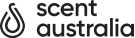 Scent Australia logo with droplet icon and modern text